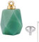 NBEADS Ashes Necklace Pendant, Memorial Keepsake Pendant Ash Holder Cremation Jewelry Green Aventurine Perfume Bottle Pendant for Human Pet Ashes Memory Jewelry