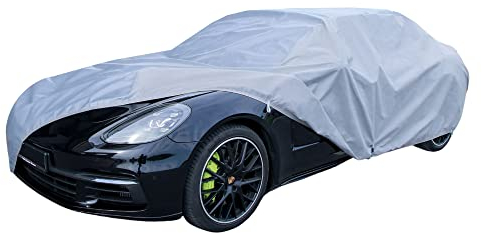 NAVA GROUP Abdeckplane Auto Autoplane wasserdicht Frontscheibenabdeckung Autoabdeckung Sonnenschutz Auto Auto Abdeckplane Auto Wetterschutz Auto Schutzhülle 430-455 cm Kombi