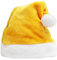 GIVBRO Weihnachtsmützen, Kopfbedeckung, Weihnachtsmann, Beanie, Mütze, Kostümzubehör für gelbe Weihnachten, Party, Zuhause, verkleiden