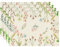 Artoid Mode Blumen Pflanzen Löwenzahn Frühling 4er Set Platzsets, Sommer Küche Tisch Dekoration Drinnen Urlaub Party Dekor 30x45cm