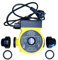 LORAC | Bomba de agua 220-240V RS-Q 25-40/130, bomba de circulación y recirculación para calefacción, bomba de presión de agua con 3 niveles de potencia, bomba circuladora, IP44