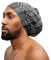 Bonnets De Bain Bogonoir Bonnet de Natation pour Cheveux Long Femme Homme Enfant Design Afro-Silicone Haute qualité- XS au Large Tout Type Chevelure. Marque Francaise