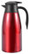 Bouteille isotherme en acier inoxydable 304 rouge de 2 L pour café, thé, lait, pichet thermique et bureau