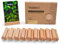 Waldbera 10Stk. lackierte Tischkartenhalter aus FSC® EU-Buchenholz - Kartenhalter Holz als Kartenständer, Fotohalter, Postkartenhalter & Menükartenhalter - Holzständer Klar Lackiert