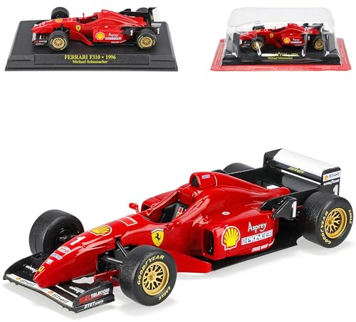 Ixo Defekte Verpackung Ferrari F1 F310 Michael Schumacher 1996 mit Sockel 1/43 Modell Auto