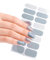 20 Pieces Semi Cured Gel Nail Strips Glitter Gel Nail Sticker Long Lasting Gel Nail Wraps With Soft Glossy Gel Finish Quick And Convenient Way To Create Fashionable Nails