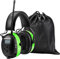 PROHEAR 033 Bluetooth Ear Defenders with Radio - AM FM USB C Rechargeable Hearing Protection - 48Hrs Playtime - for Mowing Lawn, Gifts for Father-Green