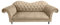 Ares Meble Vera Chesterfield Sofa - 3 Sitzer 200x90 cm - Eleganz Couch - Samt Glamour - Luxury Relaxsofa - Beine Schwarz - Beige