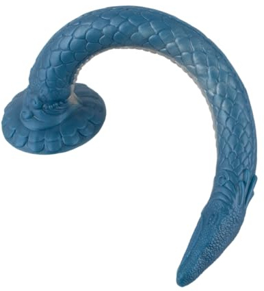 Beasty Cocks Eel of Ecstasy Dildo Blau/Grau 5,2 cm