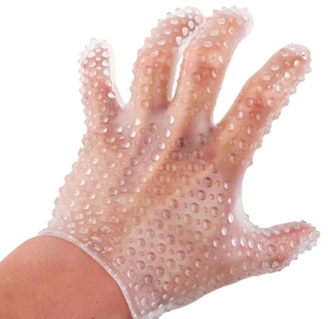 Moinha Sex Massage Handschuhe Soft Latex Finger Hüllen Sleve Prostata Klitoris Stimulator G-Punkt Fingerhüllen Spike Flirt Masturbation Erotik Selbstbefriedigung Toy Sexspielzeug Fingerüberzieher