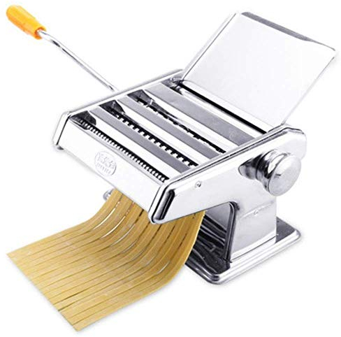 CCKUHN Macchina per la Pasta Macchina per la Pasta Manovella per tagliatelle Fatte in casa Spaghetti Strumenti per Fare Pasta Fresca Kit pressa per rotolare Macchine per Pasta manuali