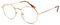 LANLANG Lesebrille 4,0 mit blaulichtfilter für herren damen, Anti Eyestrain UV Lesebrille mit 0-4,0 Dioptrien, Metall, Anti-Augen-Ermüdung, Gold, Rund, Leicht, ME-001-Gold, 4,0 Dioptrien