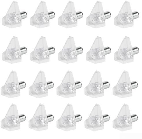 Stabile Regalstifte für Kleiderschrank und Schrank, transparentes Design