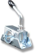 Torado Anhänger Stützrad Halterung Ø4,8 cm Klemme Stützradhalter mit Knebelfeststeller Anhänger Klemmhalter Anhänger Zubehör