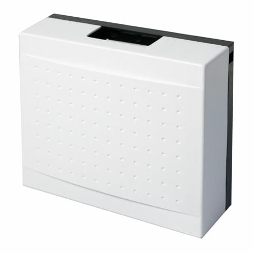 Timbre ding-dong 230V, 110x110x4mm, ideal para alertas en hogares y oficinas, fácil instalación y uso.
