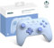 8Bitdo Ultimate 2C Bluetooth-Controller für Switch, Hall-Effekt-Joysticks und Hall-Trigger [Kein Drift], Neu Zuordenbare L4/R4-Stoßfänger, 6-Achsen-Bewegungssteuerung und Rumpelvibration (Blau)