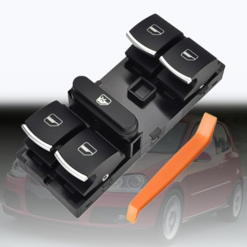 Elektrische Fensterheber Autofenster Schalter Fensterheberschalter,Für VW Jetta Golf 5 6 Passat B6 B7 CC Tiguan Polo 5 5ND959857 5K4959857