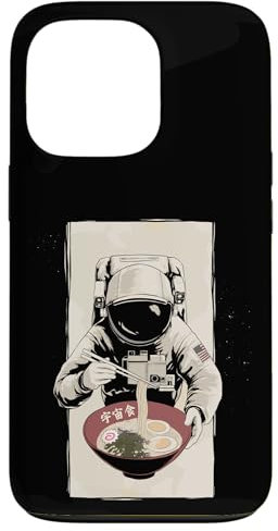Astronaut isst Ramen Weltraum Männer Frauen Kinder Lustiger Ramen Hülle für iPhone 13 Pro