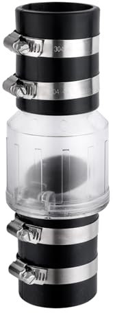BOXOB Silent Sump Pump Check Valve, 2 Inch Quiet Check Valve for Sump Pump Prevent Backflow Noise Reduction Fit for 1-1/2 Inch Schedule 40 Pipe