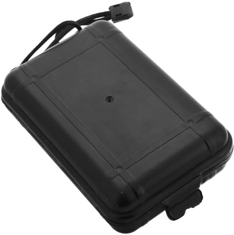 Luxshiny Estuche Puntas Flecha Tiro Caja Almacenamiento 9 Ranuras | Organizador Plástico Protector Para Accesorios De Caza Y Arquería Exterior Con Compartimentos Internos