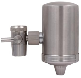 Hydropure Filtre-Robinet Serenity Ecologique, en Inox, 1 Unité