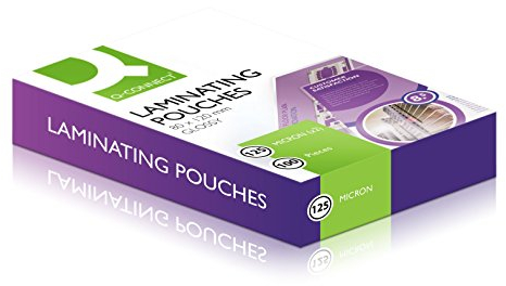 Q-Connect KF01222 Heißlaminier-Folientasche, A7