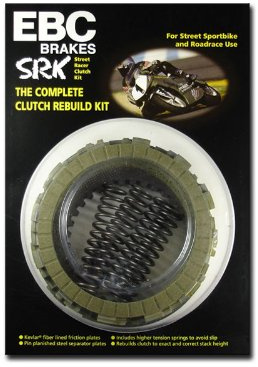 EBC Kupplung Streetracer Kevlar Sport-und Rennkupplungs-Kit mit Stahlscheiben (SRK-Serie)