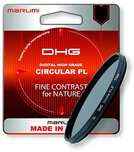Marumi DHG Filtro polarizador circular, 37mm, Negro
