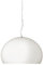 Kartell FL/Y, Suspension Lamp, Weiß Undurchsichtig