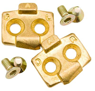 Time Unisex ATAC Easy Cleats 10, Gold, Einheitsgröße