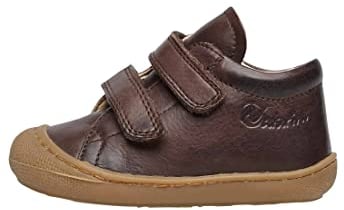 Naturino Cocoon VL-Lauflernschuhe aus Nappaleder Dunkelbraun 24