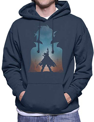 Team Gurren Lagann Men's Hooded Sweatshirt Navy Blue