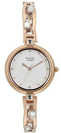 Titan Raga I Am Analog White Dial Women's Watch-2581WM02
