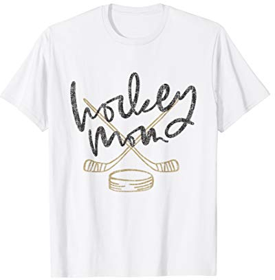 Hockey T-shirt Hockey Mom für Frauen T-Shirt