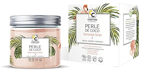 Comptoirs et Compagnies - Körperpeeling „Perle de Coco“ - Cosmos Organic-Zertifiziert - 200 g