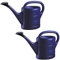 Gießkanne 5 L (2X) BLAU Blumenkanne Gartengießkanne