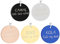 CAMAL Chapa Perro Grabada, 2 Piezas Ronda Placas para Perros y Gatos, 25mm, Chapas Personalizadas (Plata)