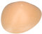 Inserts Mammaires de Prothèse, Sein de Prothèse, Coussinets de Soutien-gorge Respirants Inserts de Sein Prothétique en Forme de Triangle Concave en Silicone Souple pour (Numéro 1)