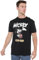 Cotton Soul Mickey Mouse Mickey Mouse & Friends Mickey Washout Mens T Shirt, Black, Medium