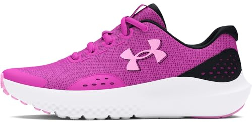 Under Armour Mädchen Ua GGS Surge 4 Laufschuhe, Vivid Magenta Black Stellar Pink, 38 EU