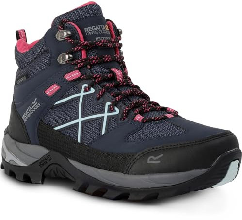 Regatta Femme Women's Samaris III Walking Boots Chaussure de randonnée, Rose Marine, 42 EU