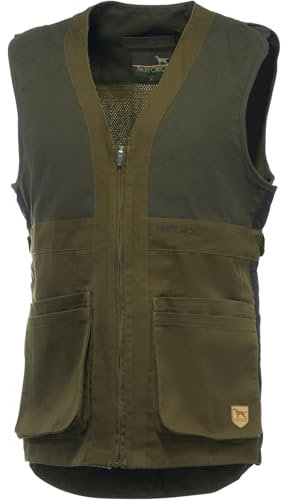 Parforce Schießweste Mesh-Back Oliv, S