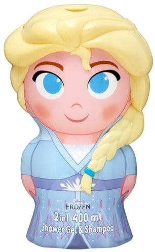 FROZEN 2IN1 DUSCHGEL & SHAMPOO 3D 400ML – Magische Pflege für kleine Eisköniginnen!