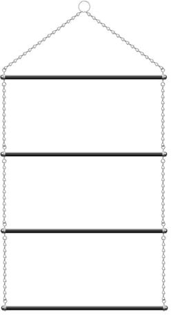 harayaa Pferdedeckenständer Sattelständer Deckenhalter Pferdedecken Aufbewahrungsregal für Anhänger