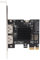PCIE to Power ESATA Expansion Card, 2 Port 6.0Gbps, Support Hot Swap, Plug and Play, PCI Express Card, for Desktop, 11 10 8 7, Vista, XP, 32 64 Bit,