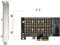 HUTSRAI Pcie A M2 / M.2 Adaptador M.2 Ngff Al Escritorio Pcie X4 X8 X16 Nvme de Dos Express Ssd Pci Tarjeta de Adaptador