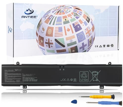 ANTIEE 90Wh C41N2109 Laptop Akku für ASUS ROG Flow X16 GV601RM GV601RE G614JU GV601VU GV601RE-M5051W GV601RE-M5057X GV601RW-M5110X ROG Strix Scar 18 G834 Series 15.52V 5800mAh