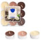 MiCasa SuCasa 18 Teelichter Duft Vanilla – 72h Brenndauer aus Paraffin – Kleine Duftteelichter für Party Deko oder Duftlampe – Kerzen Set für romantische Atmosphäre – Bunte Teelichter in 3 Farbtönen