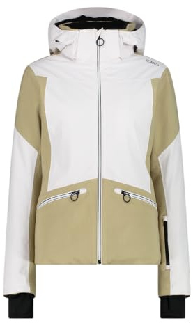 CMP WOMAN JACKET ZIP HOOD BIANCO