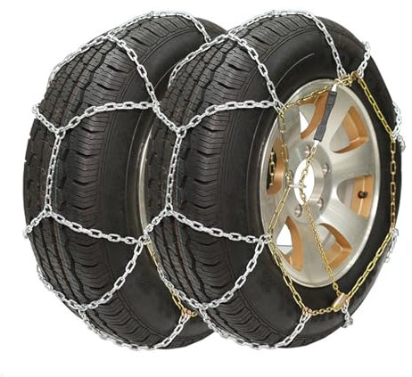 FQYZJDCZ Schneeketten für Autos für BMW X5 E53 1999-2007, Chains Adjustable Tire Wheel Traction Gute Griffigkeit Autoteile